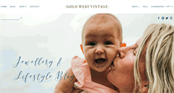 Desktop Screenshot of goldwestvintage.com